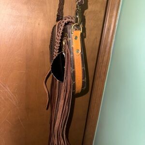 Vintage BoHo custom Louis Vuitton purse